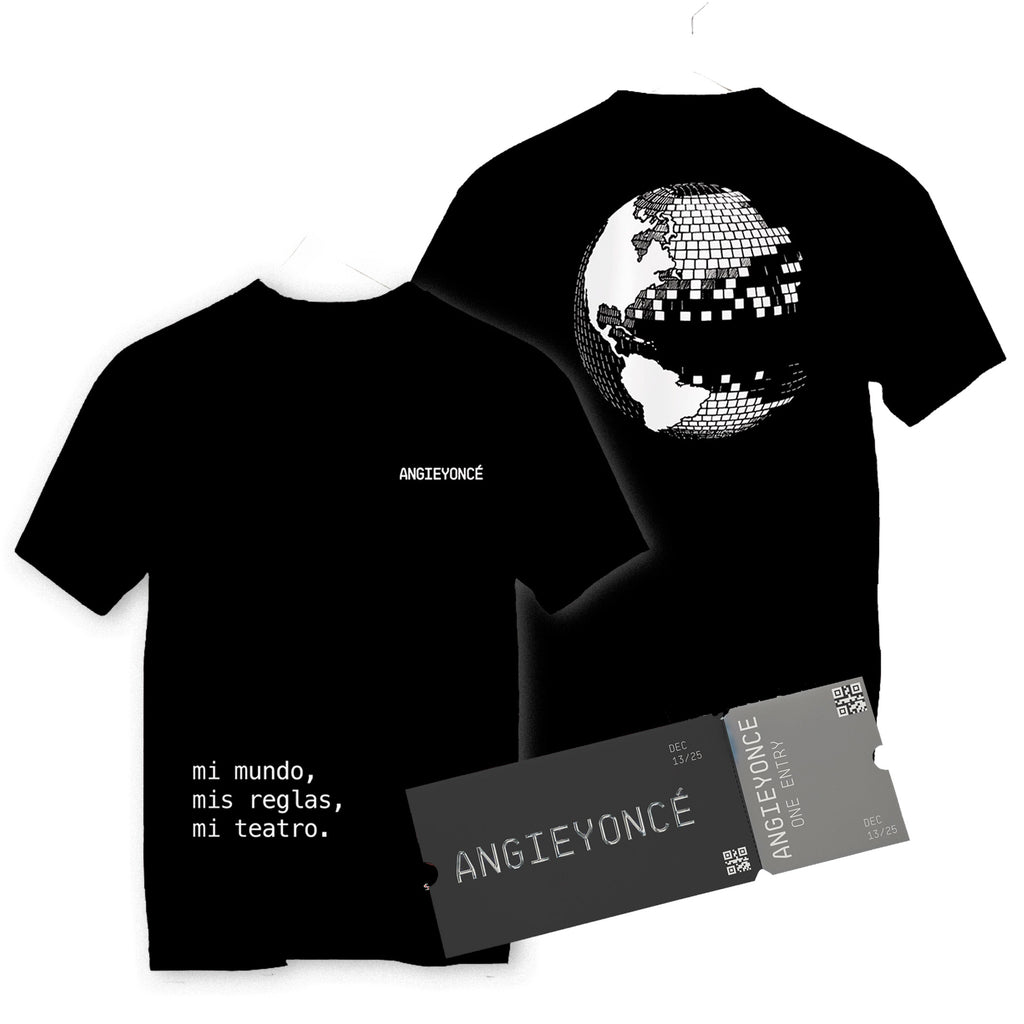 Pack Angieyoncé: Camisa Oficial + Entrada